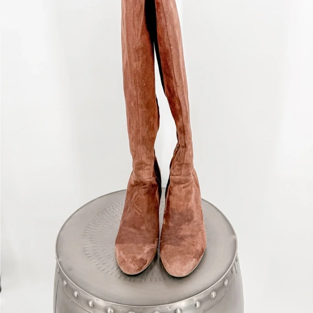 Cole Haan Brown Over the Knee Boots Suede